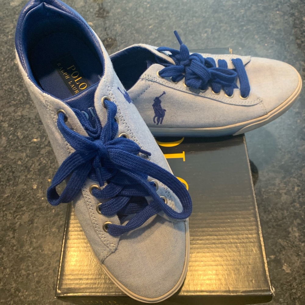 Men’s Ralph Lauren sneakers. Sz 7.5D